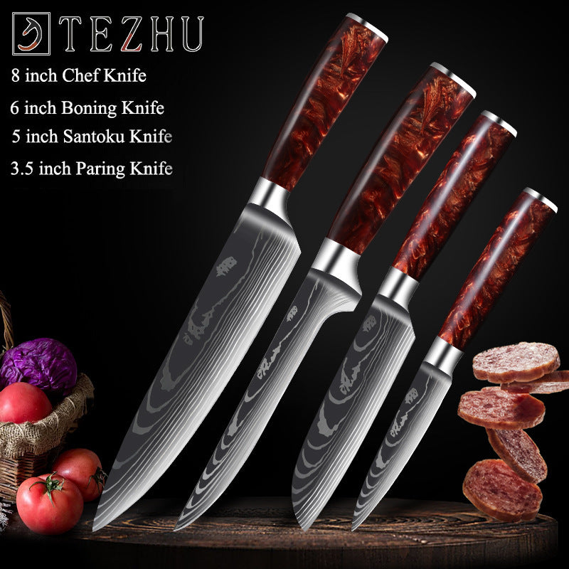 Stainless Steel Fruit Knife Versatile 5 Inch Knife Light Portable