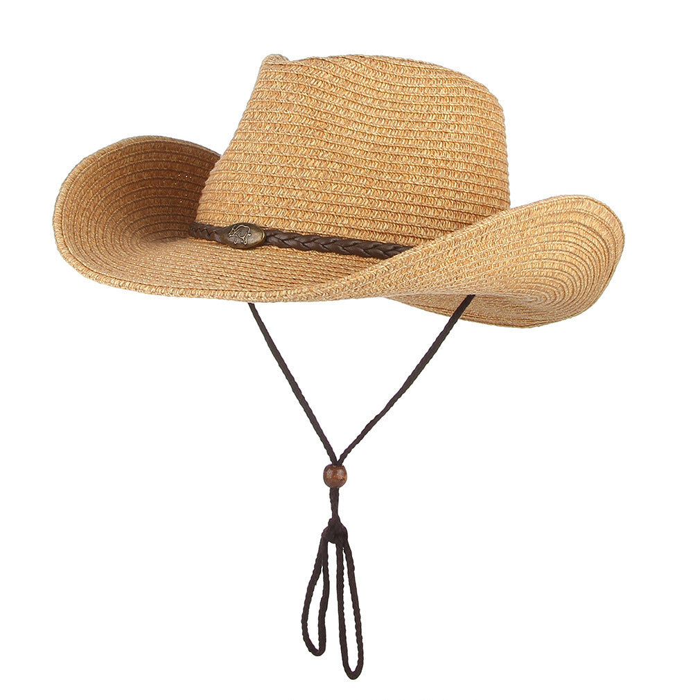 Seaside Beach Hat British Raffia Hat Summer Vacation Sun Protection Sun Hat