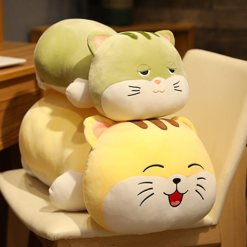 Chubby Cat Pillow Soft Stuffed Plush Toy