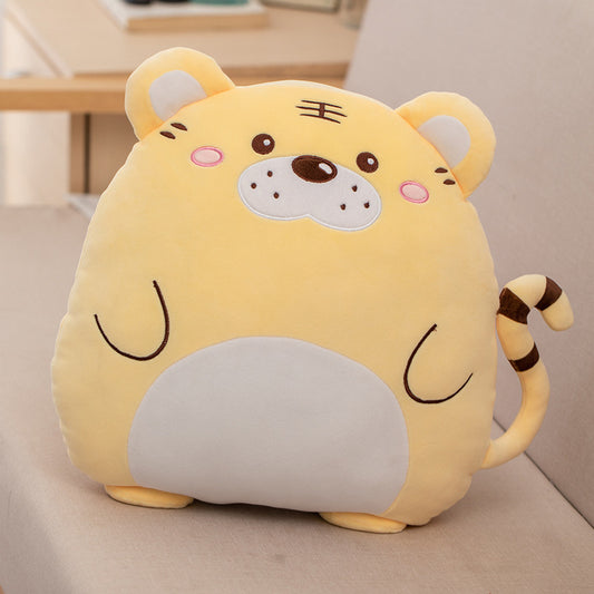 Cartoon Forest Animal Pillow Blanket Three In One