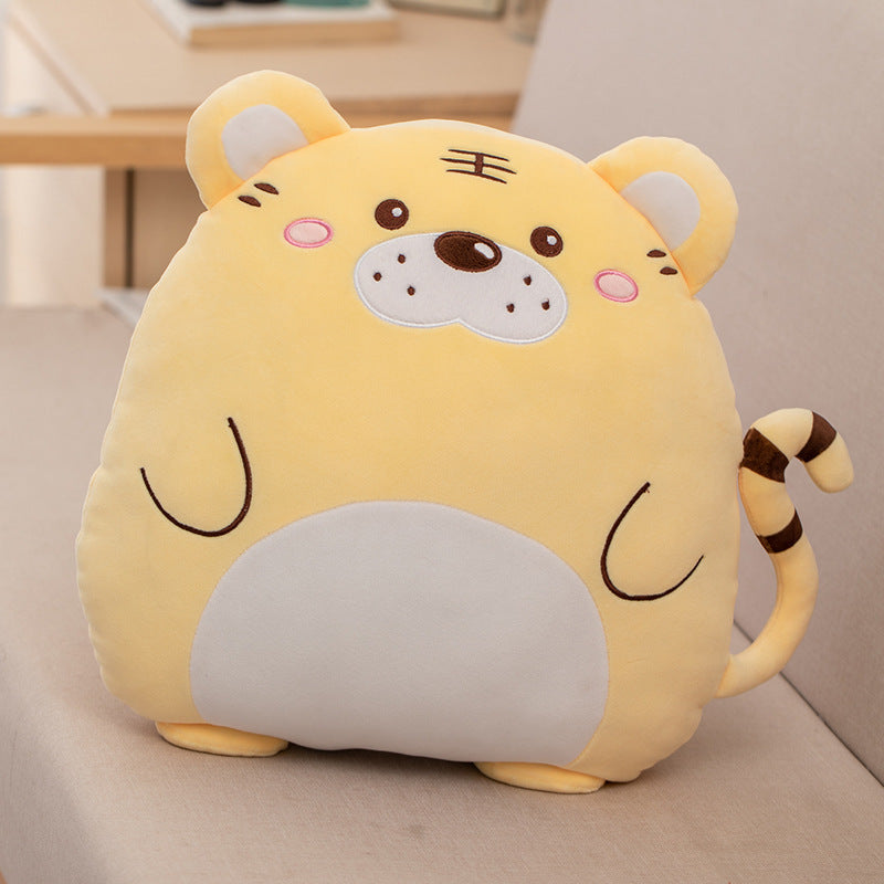 Cartoon Forest Animal Pillow Blanket Three In One