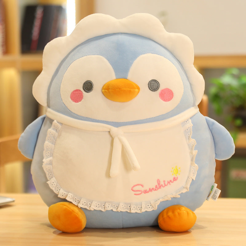 Stuffed Soft Bear Chick Plush Toys Cartoon Animals Penguin Pig Seal Pillow Kids Doll Cushion Children Gift