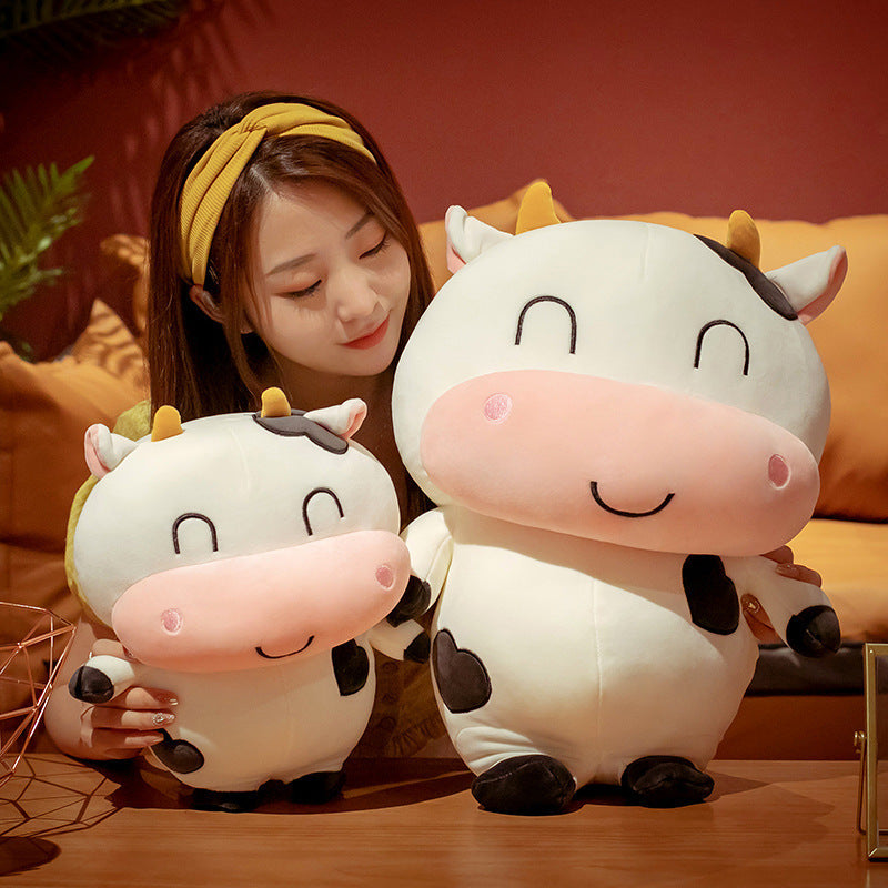 Milk Cow Teddy Soft Stuffed Plush Toy