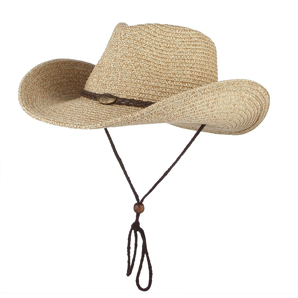 Seaside Beach Hat British Raffia Hat Summer Vacation Sun Protection Sun Hat