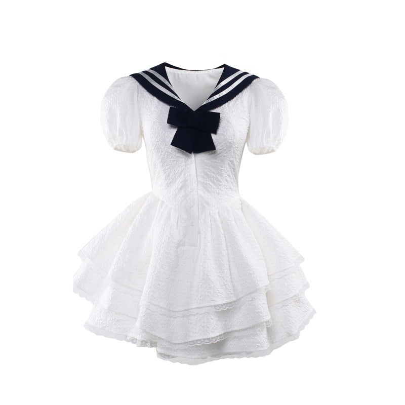 Sailor Collar Princess Dress Women's Dress