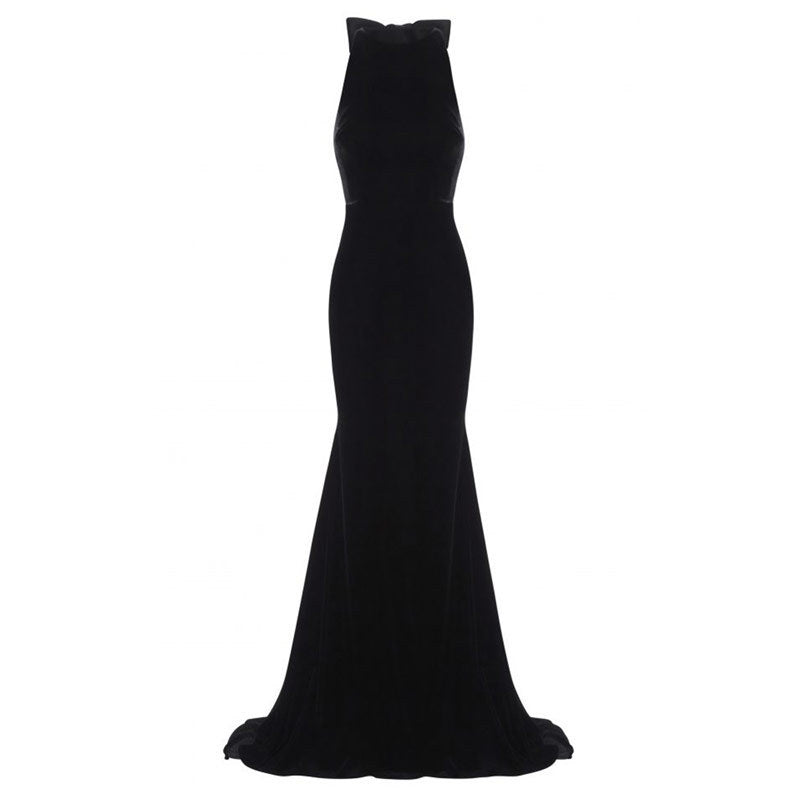 Halter Annual Party Evening Dress