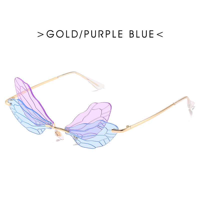 Dragonfly wings sunglasses