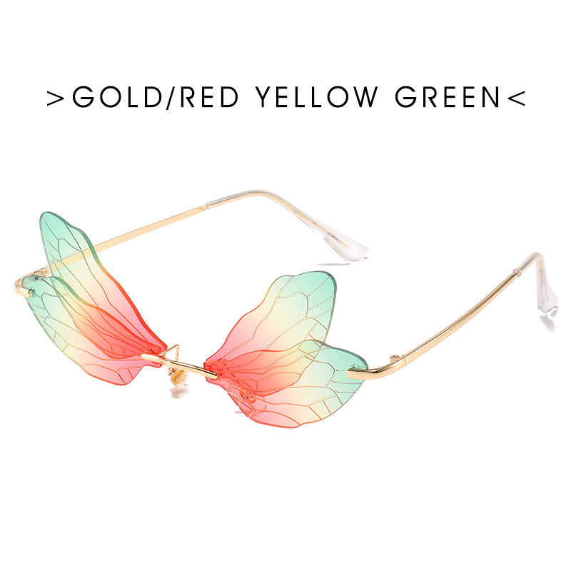 Dragonfly wings sunglasses