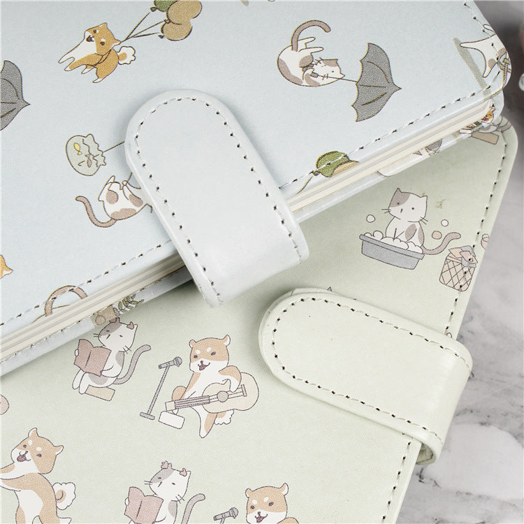 Cute Cat Cartoon Notebook Creative Stationery Office Supplies