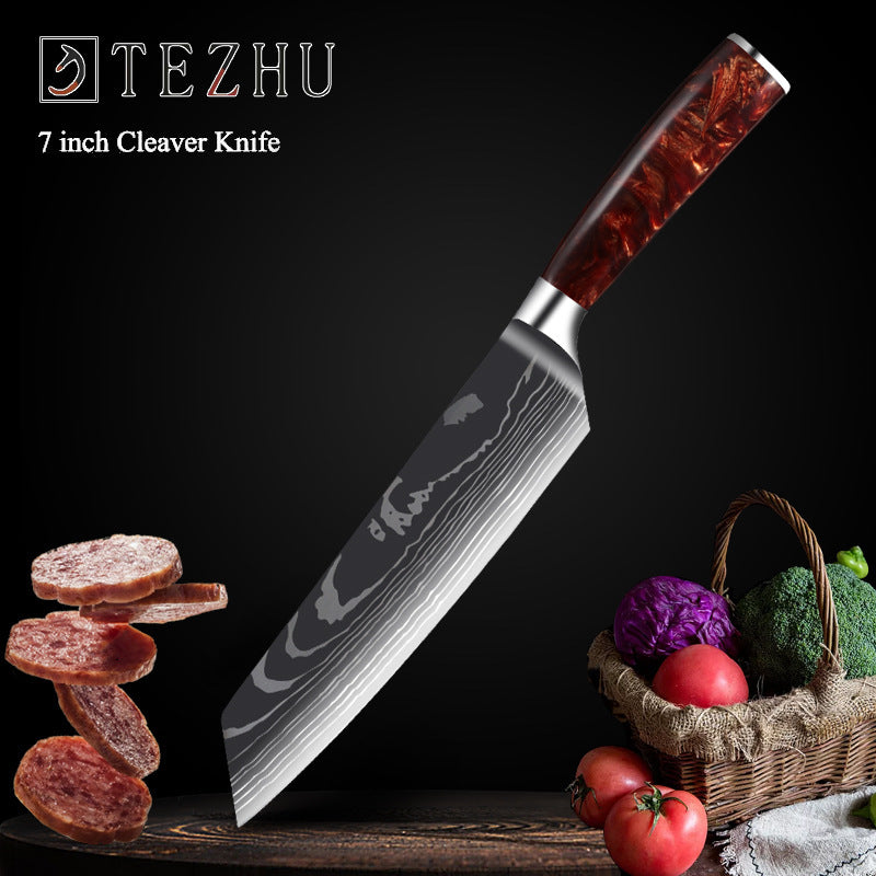 Stainless Steel Fruit Knife Versatile 5 Inch Knife Light Portable