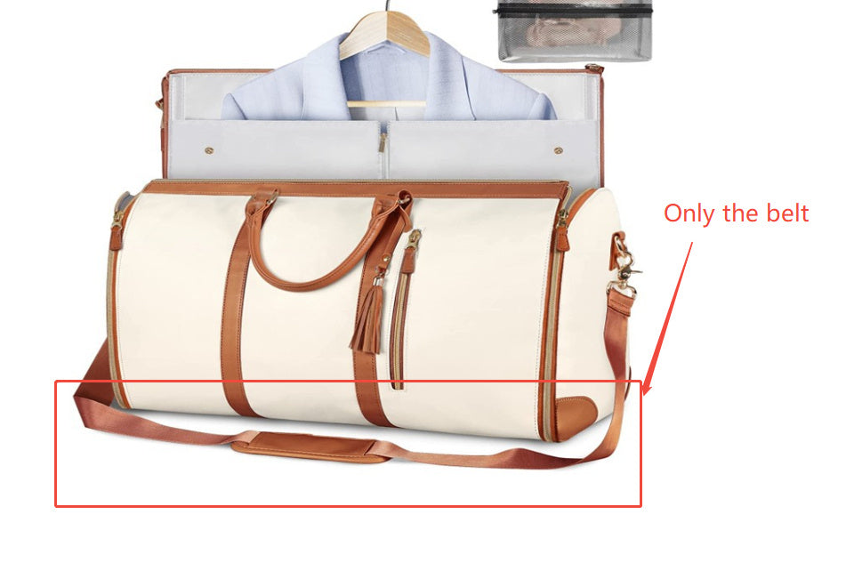 Large Capacity Travel Duffle Bag Women's Handbag Folding Suit Bag Waterproof Clothes Totes