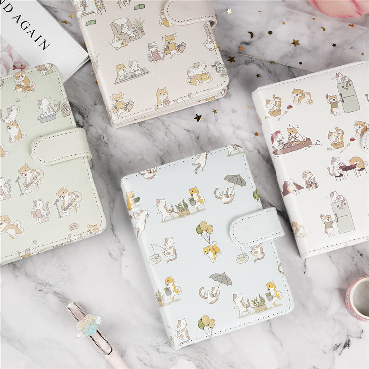 Cute Cat Cartoon Notebook Creative Stationery Office Supplies