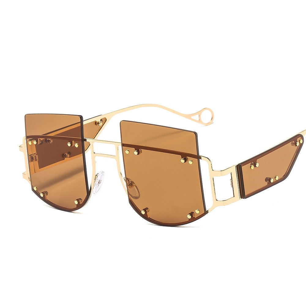 Personalized Sunglasses Hip Hop Fashion Trend Sunglasses