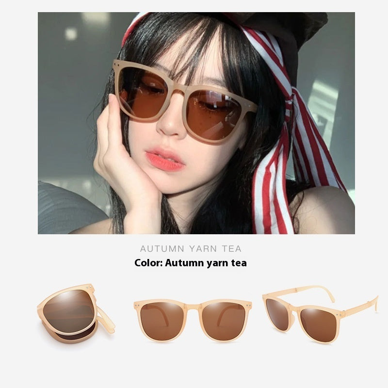 New Folding Sunglasses Polarized Sunglasses For Women