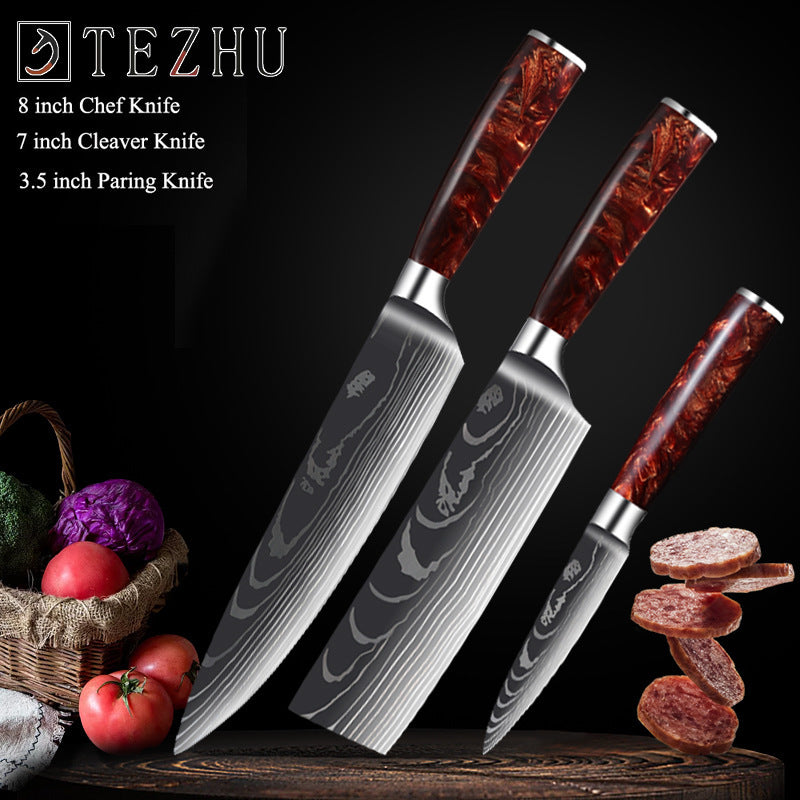 Stainless Steel Fruit Knife Versatile 5 Inch Knife Light Portable