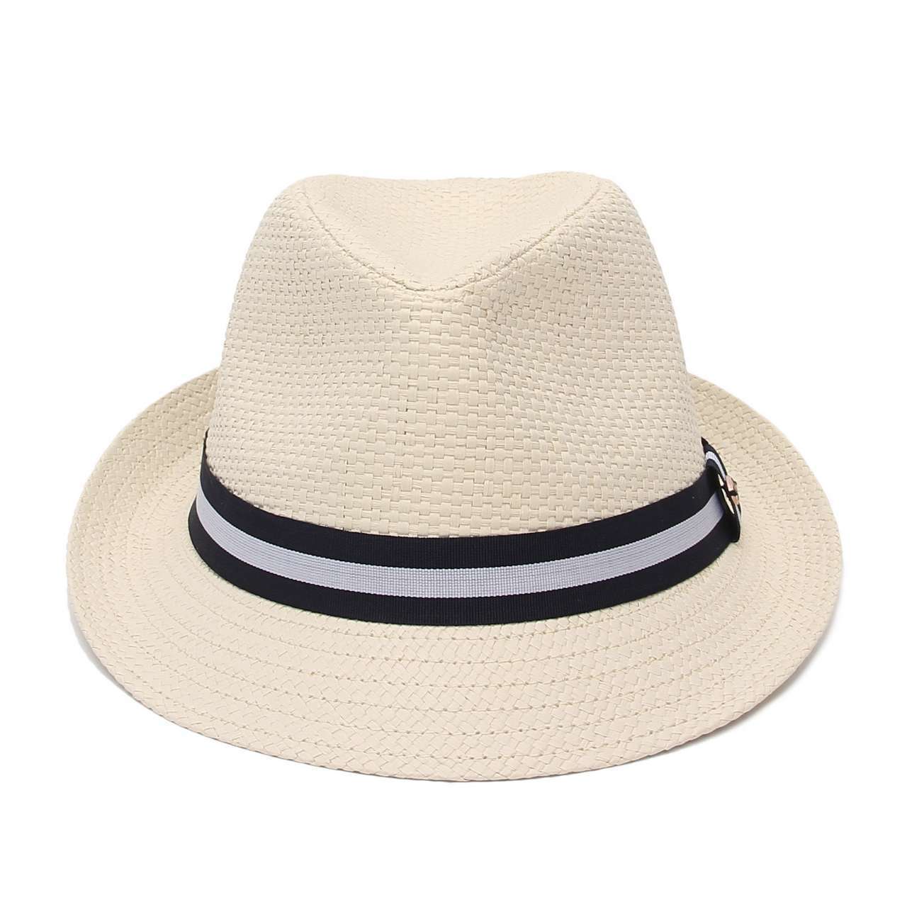 Seaside Beach Hat British Raffia Hat Summer Vacation Sun Protection Sun Hat