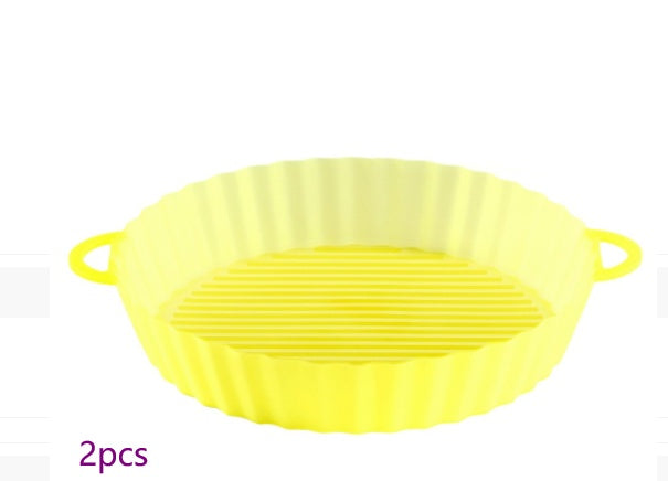 Air Fryer Tray Silicone Kitchen Supplies AirFryer Silicone Pot Grill Pan Accessories Disposable Paper Liner