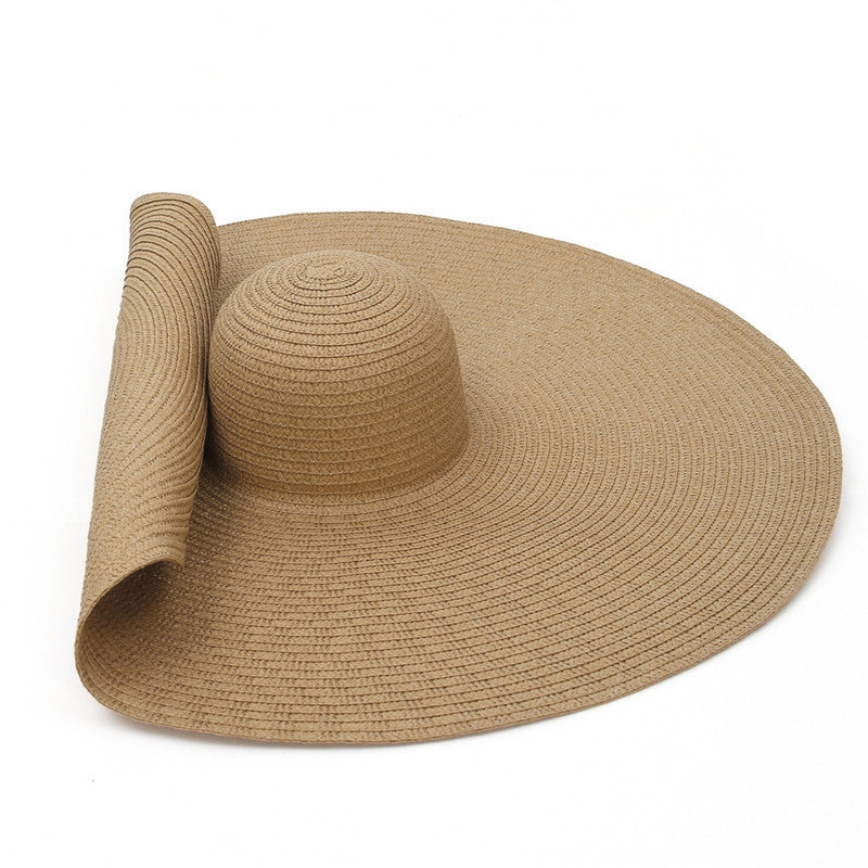 Seaside Beach Hat British Raffia Hat Summer Vacation Sun Protection Sun Hat